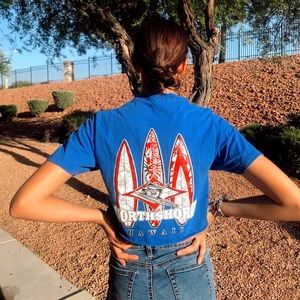 North shore Hawaii crop top